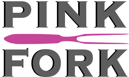 Pink Fork logo (Transparent)